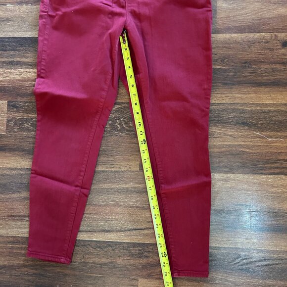 Torrid Pants Jegging Pants High Rise Skinny Jeans Size 16R Single Button Stretch - Picture 6 of 11